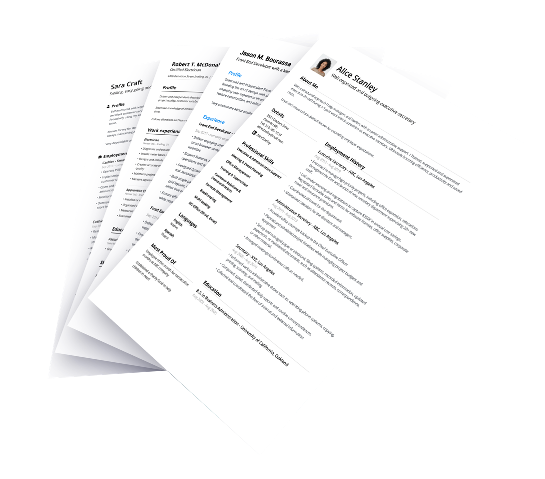 Jofibo - Simple resume template