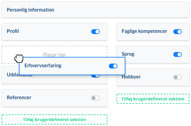 Jofibo - Easy customization