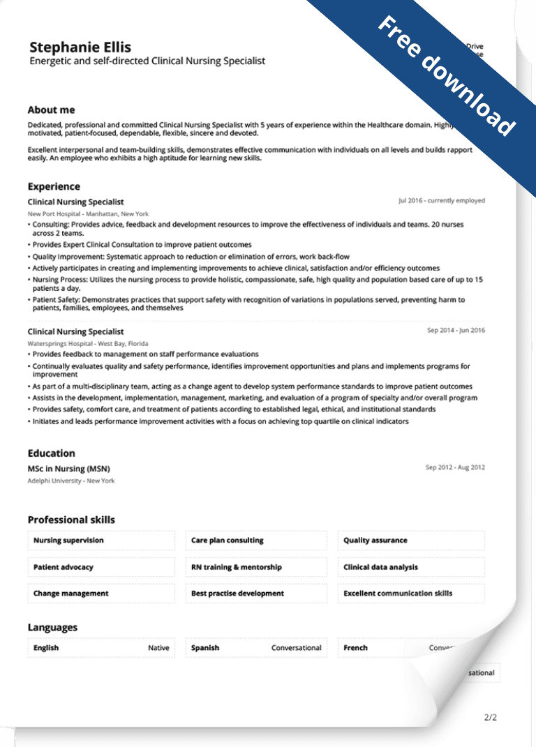Basic CV Template